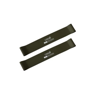 Taśmy do ćwiczeń CASALL Rubber band Hard 2pcs hard green