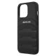 6. Etui AMG Leather Debossed Lines na iPhone 13 Pro Max - czarne