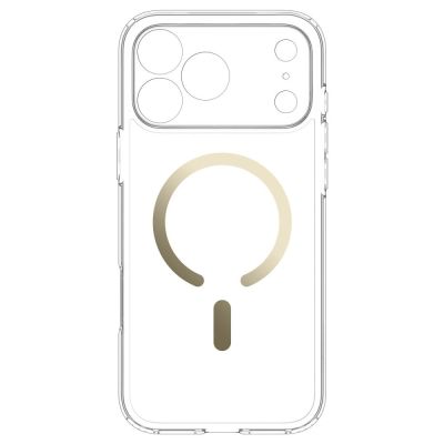 5. Etui Spigen Ultra Hybrid MagSafe na iPhone 18 Pro Max / 17 Pro Max - przezroczysto-złote