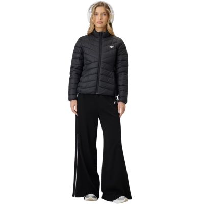 7. Kurtka damska 4F F0855 głęboka czerń 4FWSS26TDJAF0855 20S