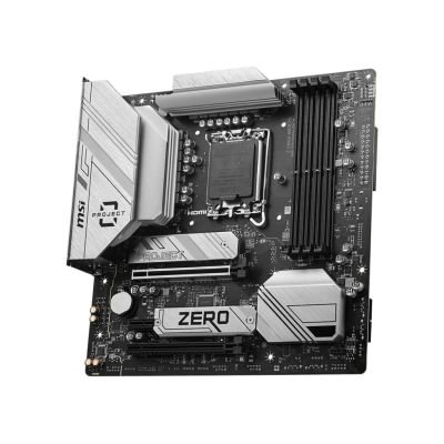 2. Płyta główna MSI B760M PROJECT ZERO Intel B760 LGA 1700 micro ATX