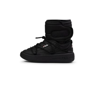 5. Fila Superbubble Boot buty zimowe botki czarne damskie sportowe ocieplane