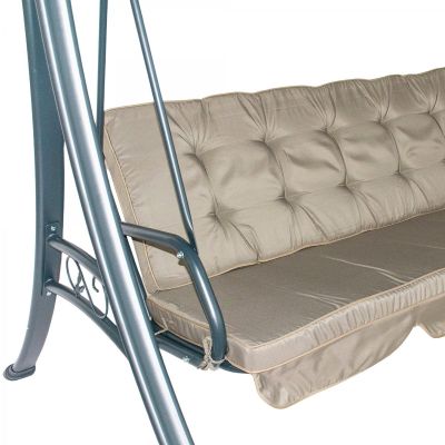 5. HUŚTAWKA OGRODOWA 3 OSOBOWA BLANCA SASKA GARDEN