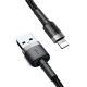 5. Kabel Baseus Cafule USB-A / Lightning 1.5A QC 3.0 2 m - czarny