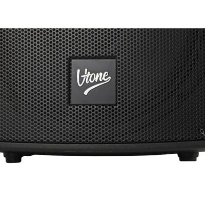7. V-TONE BQ12 GO MP3 - Kolumna aktywna akumulatorowa czarna, Bluetooth, TWS, USB, SD, DSP, AUX, pilot na podczerwień, 2x mikrofon bezprzewodowy, wysuwana rączka, kółka transportowe zestaw