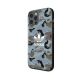 6. Etui Adidas OR SnapCase Camo na iPhone 12 Pro Max - niebiesko-czarne