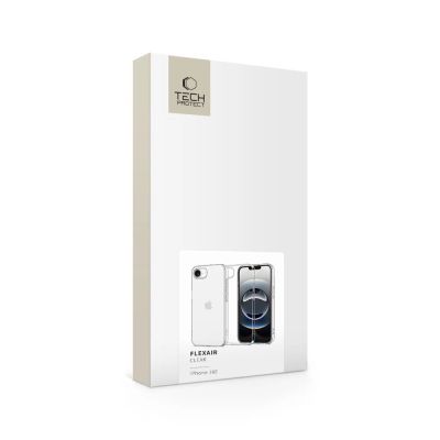 6. Etui Tech-Protect FlexAir na iPhone 16e / 17e - przezroczyste