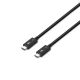 5. Lindy 31130 kabel Thunderbolt 1 m 80 Gbit/s Czarny