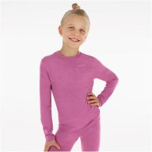 Bielizna dziecięca VIKING Flam Kids Set Merino różowa   116/128