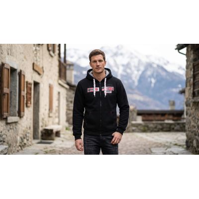 6. Bluza męska Geographical Norway GORMA MEN 100 EO +BS (WT1880H/GN-BLACK)