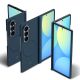 4. Etui Spigen AirSkin Aramid MagFit MagSafe na Samsung Galaxy Z Fold 8 Ultra - granatowe
