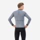 4. Rogelli koszulka dł. rękaw ESSENTIAL grafitowa M