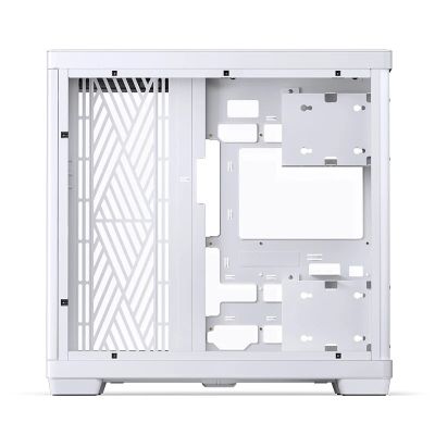 16. Jonsbo TK-4 Gehäuse, Midi-Tower, ATX, Tempered Glass - weiß
