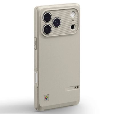 9. Etui Spigen Classic LS MagSafe na iPhone 17 Pro - beżowe