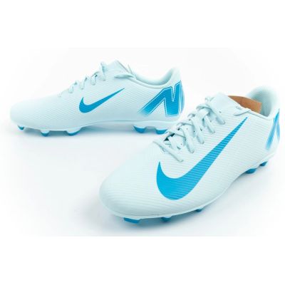 8. Nike buty piłkarskie korki Vapor 16 Club FG/MG lanki niebieskie
