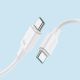3. Kabel Joyroom Long-Lasting Series A9 USB-C / USB-C PD QC 60W 3A 1m - czarny