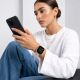 4. Pasek Tech-Protect Silicone Line na Apple Watch 44 / 45 / 46 / 49 mm - beżowy