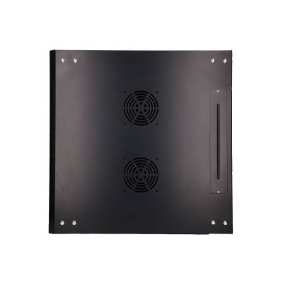 7. Extralink Szafa rack 4U 600x600 Czarna montowana na ścianie