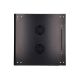 7. Extralink Szafa rack 4U 600x600 Czarna montowana na ścianie