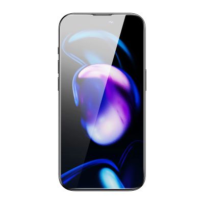 2. Baseus zestaw 2x szkło hartowane do iPhone 14 Pro na cały ekran z osłoną na głośnik 0.3mm + ramka montażowa