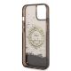 7. Etui Karl Lagerfeld Liquid Glitter RSG na iPhone 14 Plus - czarne