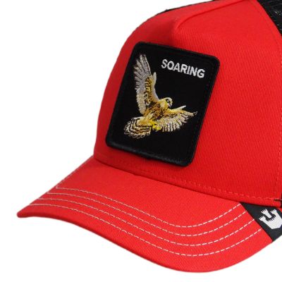5. Czapka z daszkiem Goorin Bros. Falcon Fan Trucker - 101-1995-RED