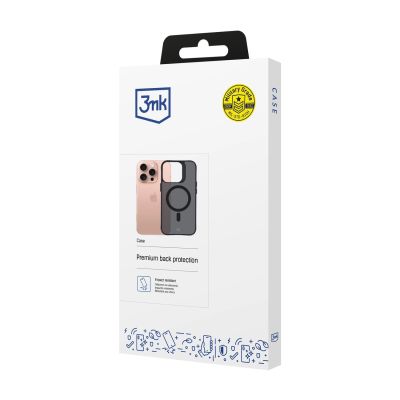 16. Etui 3mk Smoke MagCase na Apple iPhone 12 Pro Max - czarne