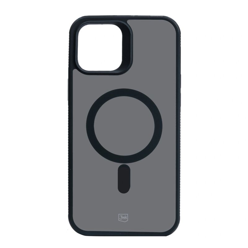20. Etui 3mk Smoke MagCase na Apple iPhone 12 Pro Max - czarne