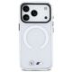 3. Etui BMW M IML Shockproof Metal Logos MagSafe na iPhone 17 Pro Max - przezroczyste