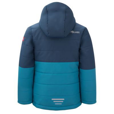2. Kurtka zimowa dla dziewczynki/chłopca Trollkids Kids Hemsedal Snow Jacket XT ocieplana niebieska (513-104)