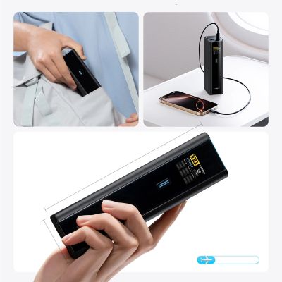 7. Powerbank Cuktech PB200U 210 W 20000 mAh 2x USB-C + USB-A z wyświetlaczem TFT i kablem USB-C 240 W - czarny