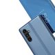 6. Clear View Case etui do Samsung Galaxy A14 pokrowiec z klapką niebieskie