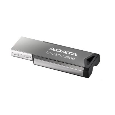 Pendrive ADATA UV250 AUV250-32G-RBK (32GB; USB 2.0; kolor srebrny)