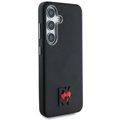 4. Etui DKNY Leather Heart of NY na Samsung Galaxy S25 - czarne