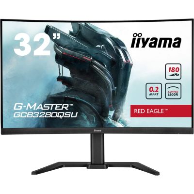 13. iiyama G-MASTER GCB3280QSU-B2 monitor komputerowy 80 cm (31.5") 2560 x 1440 px Dual QHD LED Czarny