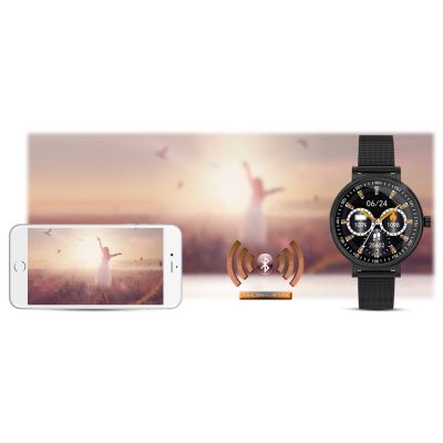 15. Zegarek Damski RUBICON SMARTWATCH RNBE64-3 BLACK