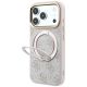 2. Etui Guess Ring Stand 360 4G Classic Logo MagSafe na iPhone 17 Pro Max / 18 Pro Max - różowe