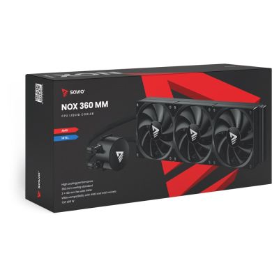 14. SAVIO CHŁODZENIE WODNE CPU 360 MM NOX