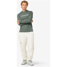 Longsleeve męski SUPER.NATURAL M POWDER TO THE PEOPLE BIO J LS zielony