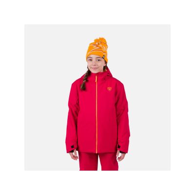 2. Kurtka Rossignol Jr Strawpile Jkt czerwony