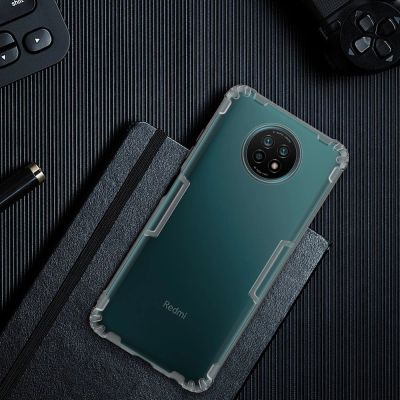 18. Nillkin Nature żelowe etui pokrowiec ultra slim Xiaomi Redmi Note 9T 5G przezroczysty