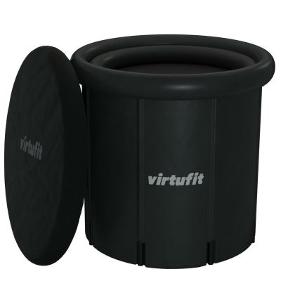 19. VIRTUFIT WANNA LODOWA XXL - 375 LITRÓW - ANTRACYT - Z AKCESORIAMI