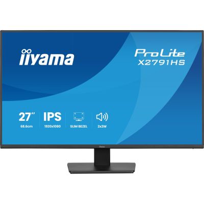 24. iiyama ProLite X2791HS-B1 monitor komputerowy 68,6 cm (27") 1920 x 1080 px Full HD LED Czarny