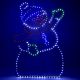 3. FIGURKA DEKORACYJNA BAŁWAN 275LED 79CM IP44
