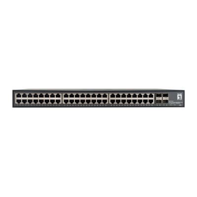 2. Przełącznik LevelOne GB 52-portowy 19" 10 Gb/s