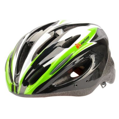 2. KASK ROWEROWY METEOR HB25 czarno-zielony