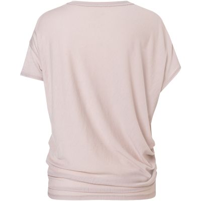3. Koszulka z krótkim rękawkiem damska SUPER.NATURAL W YOGA LOOSE TEE różowa