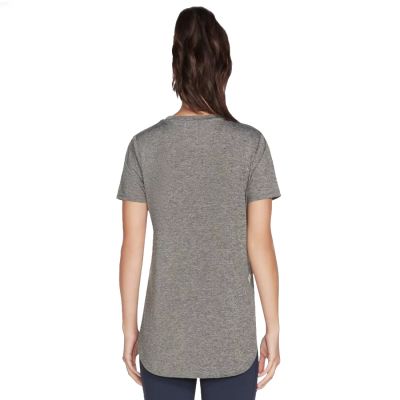 2. Skechers Diamond Blissful Tunic Tee W1TS336-BLK Czarne XS
