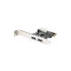3. LANBERG KARTA PCI-E X1 -> 2X USB-A 3.1 GEN1 ŚLEDŹ LOW PROFILE PCE-US3-002