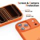 4. Etui Tech-Protect MagMat na iPhone 17 Pro - pomarańczowo-matowe